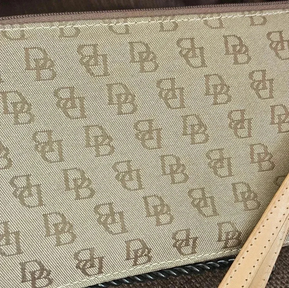 Dooney & Bourke Monogram Canvas Long Wristlet - Picture 2 of 6